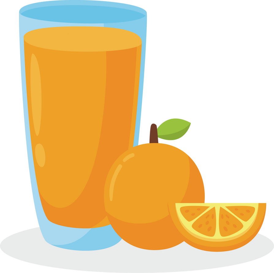 Orange Juice Illustration